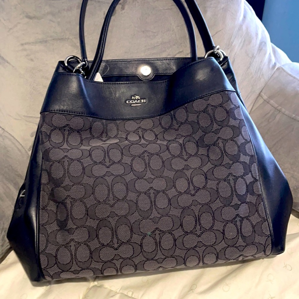 Ladies black coach bag
